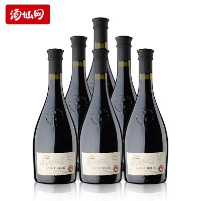 法国原装进口圣贝克干红葡萄酒750ml